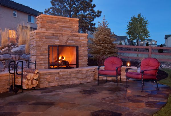 Fireplace Hearth Installation in Eagle