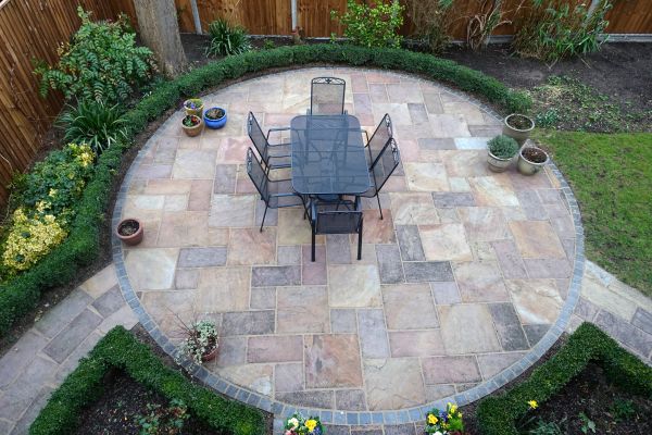 Stone Patio Repair in Eagle