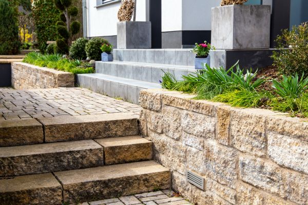 Stone Step Replacement in Eagle
