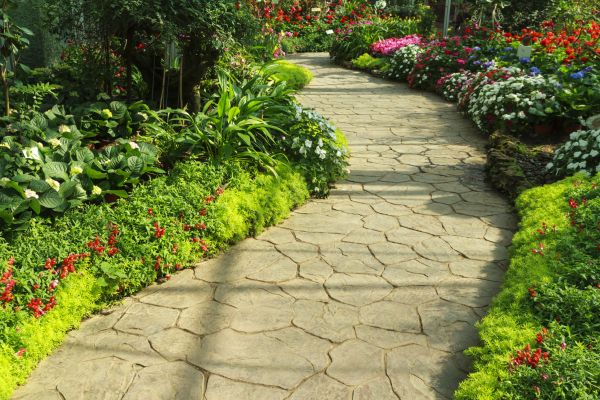 Stone Pathway Repair in Eagle