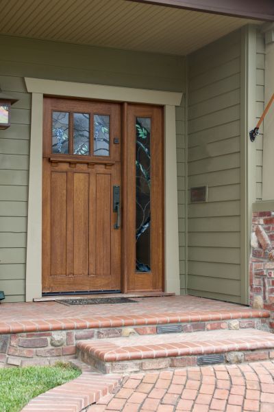 Front Porch Brick Repair in Eagle