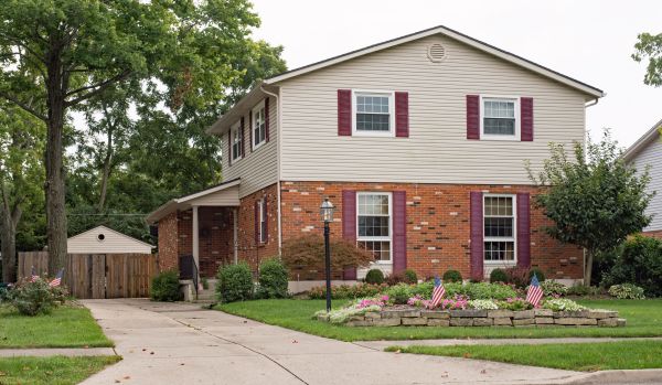Brick Siding Construction in Eagle