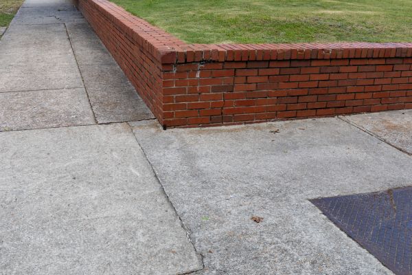Brick Retaining Wall Repair in Eagle